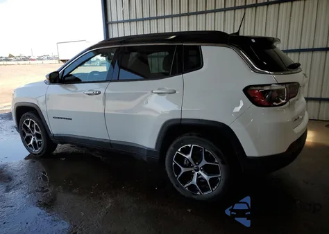 2025 Jeep Compass Limited из США, поврежденный, VIN 3C4NJDCN5ST524753